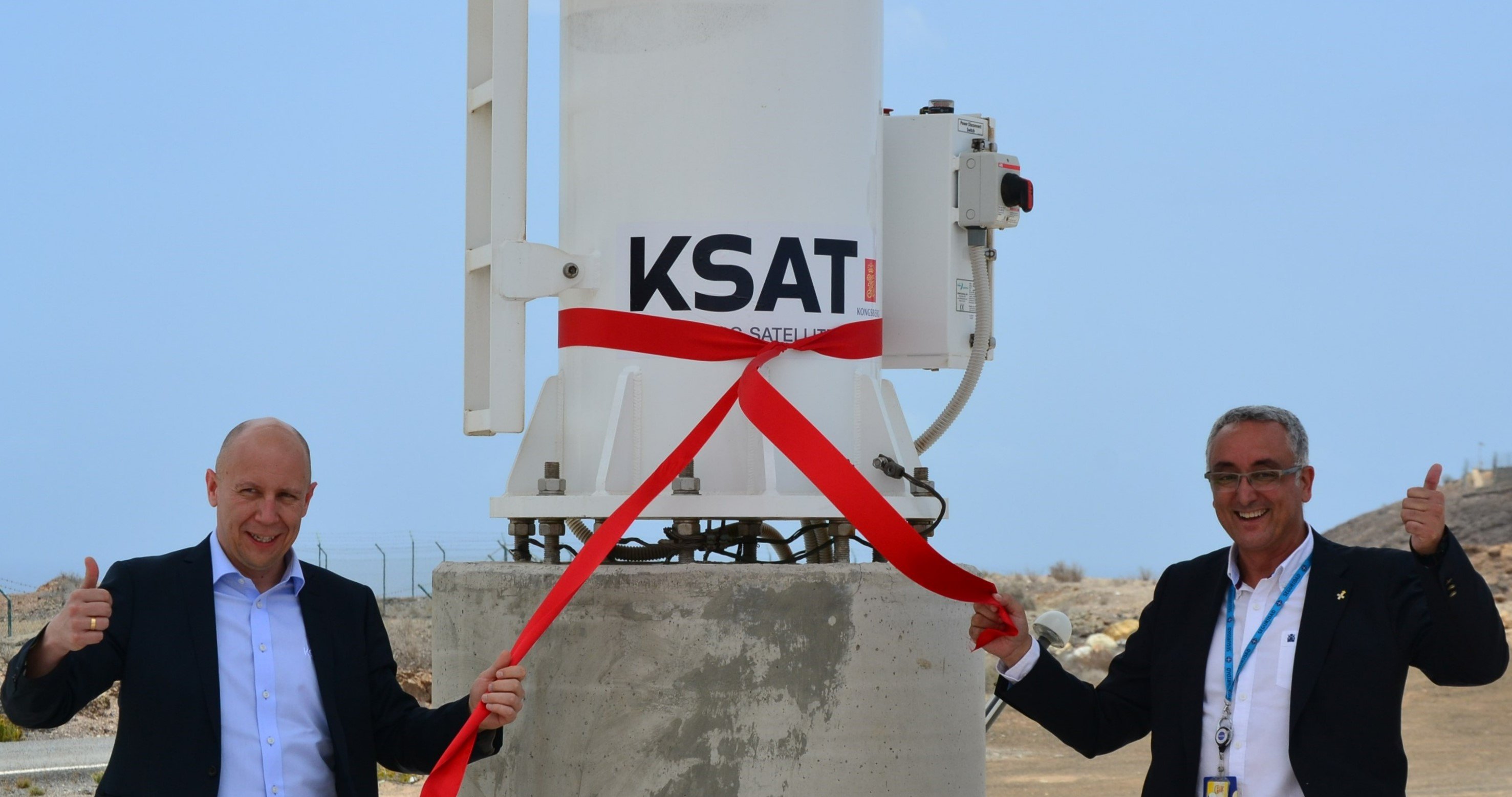 Inauguration Of New KSAT Antenna In Maspalomas - KSAT - Kongsberg ...